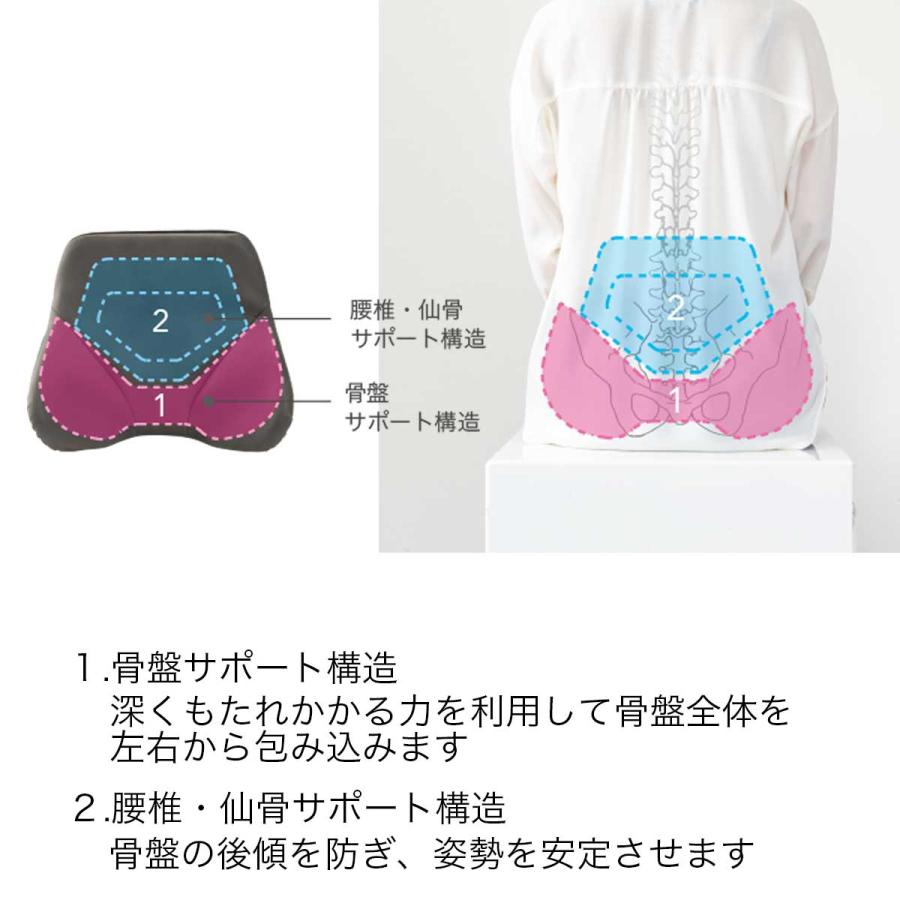 ジェルクッション 腰 腰痛 腰痛対策 背当て エクスジェル EXGEL ザ