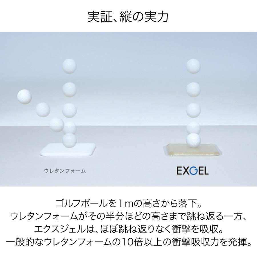 EXGEL（エクスジェル） ジェルクッション 姿勢 腰痛対策 体圧分散