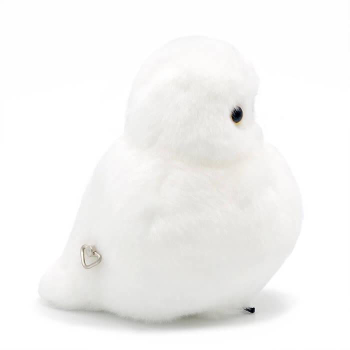 オルゴールぬいぐるみ 雪うさぎ シロフクロウ お祝い ギフト
