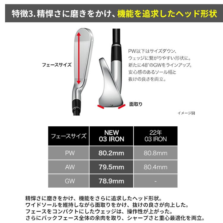 PRGR（プロギア） 03 単品アイアン(#6、GW) メンズ 右用 N.S.PRO 850GH