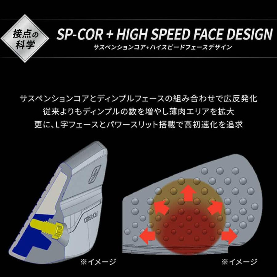 BRIDGESTONE GOLF ブリヂストン ゴルフ 233HF アイアン 5本セット(＃6