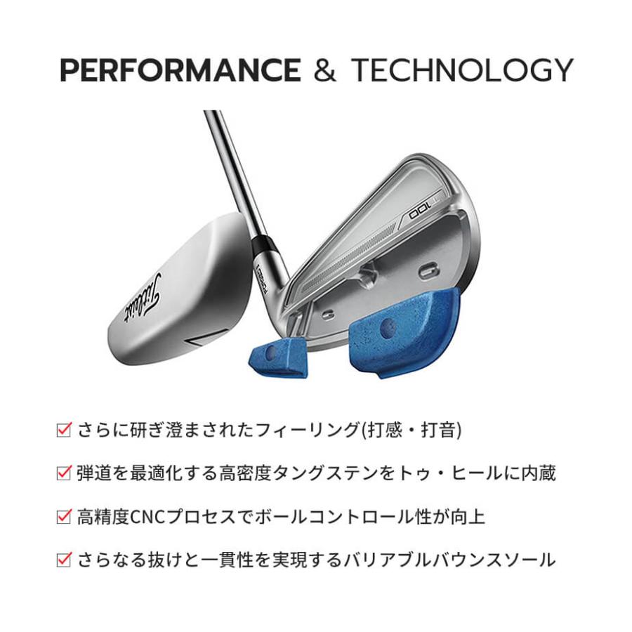 Titleist タイトリスト T100 2023 アイアン 6本セット(#5-P Titleist タイトリスト T100 2023 アイアン 6本セット(#5-P