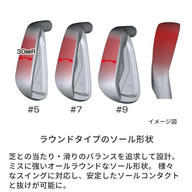 BRIDGESTONE GOLF ブリヂストン ゴルフ 242CB+ アイアン 6本セット(#5