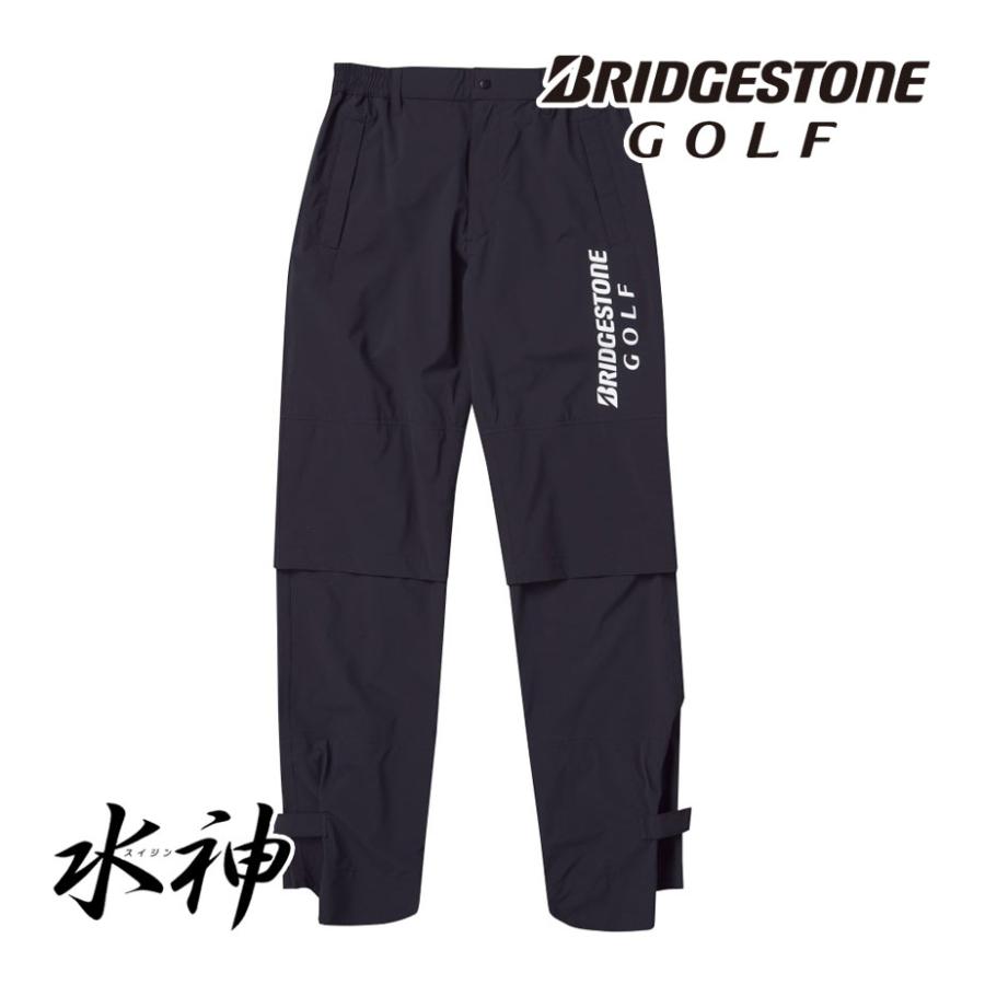 ブリヂストン ゴルフ 水神 レインパンツ 84G02 メンズ レインウェア 2024年モデル BRIDGESTONE GOLF BRIDGESTONE GOLF ブリヂストン ゴルフ 水神 レインパンツ 84G02