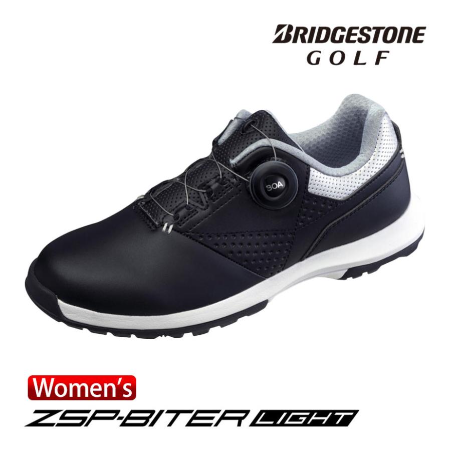ブリヂストン ゴルフ ゼロ・スパイク バイター ライト レディース シューズ SH2408 BK ブラック 3E スパイクレス 2024年モデル BRIDGESTONE GOLF BRIDGESTONE GOLF ブリヂストン ゴルフ ゼロ・スパイク バイター