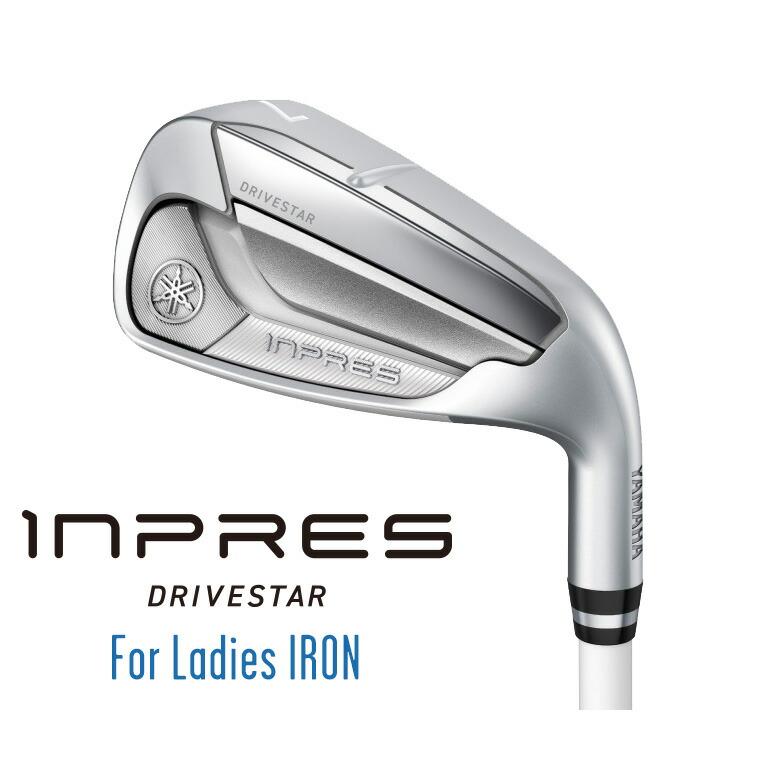 ヤマハ INPRES DRIVESTAR For Ladies アイアン5本セット(#7-PW、SW) レディース 右用 ELDIO for Yamaha TM-325i カーボンシャフト 2025 インプレス ドライブスター ゴルフ YAMAHA YAMAHA（ヤマハ） INPRES DRIVESTAR For Ladies アイアン5本セット(#7