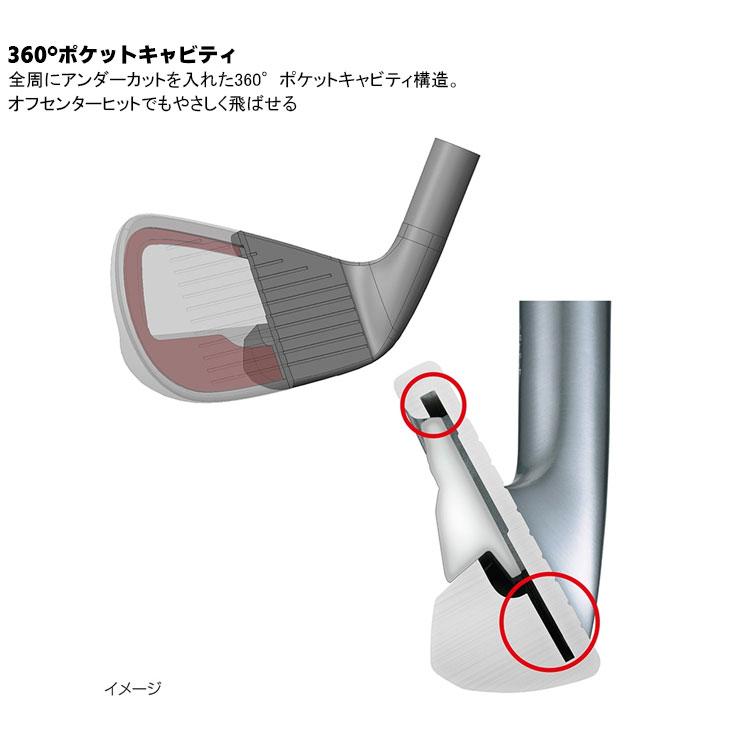 258CBP アイアン 6本セット(#5-PW) 右用 N.S.PRO ZELOS 8 スチールシャフト BRIDGESTONE GOLF 2025 メーカーカスタムクラブ ブリヂストンの画像