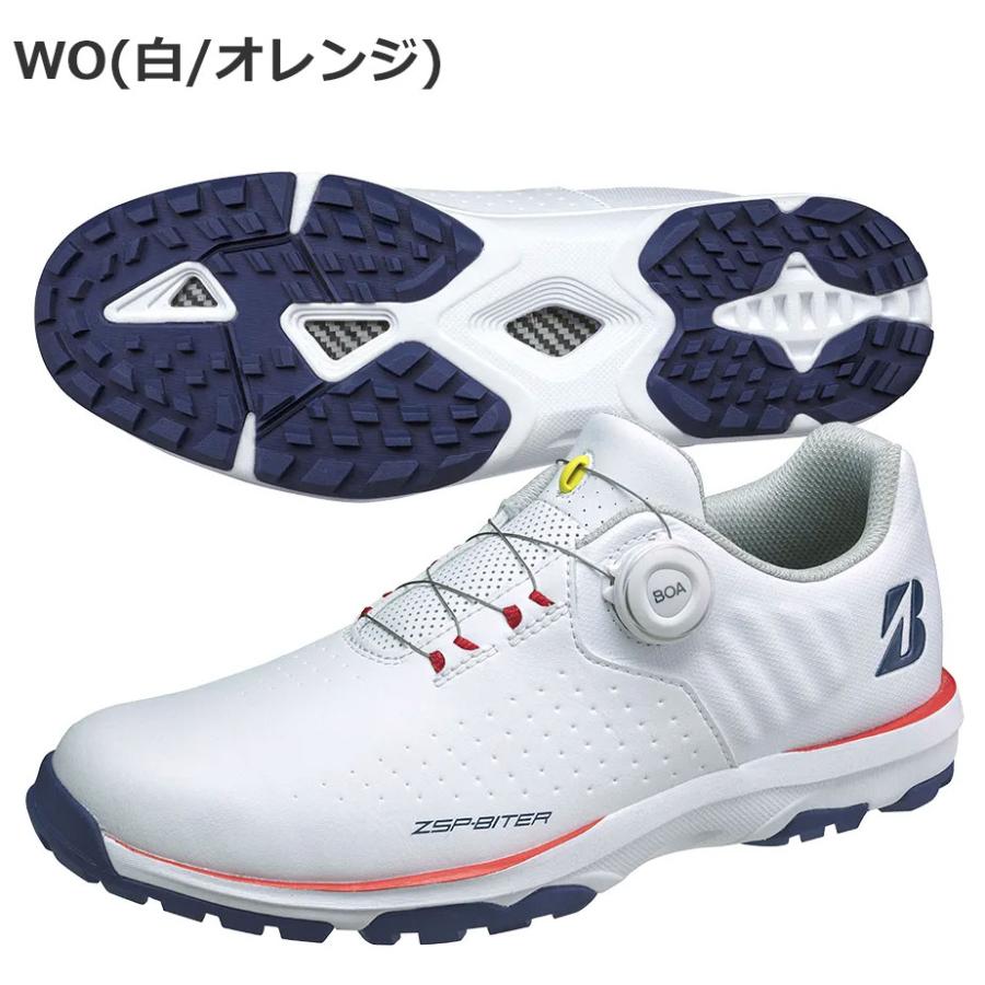 ブリヂストン ゴルフシューズ ゼロ・スパイク バイター ライト SH2505 WO メンズ 3E スパイクレス ダイヤル式 即納 ゴルフ 2025年 BRIDGESTONE GOLF_1