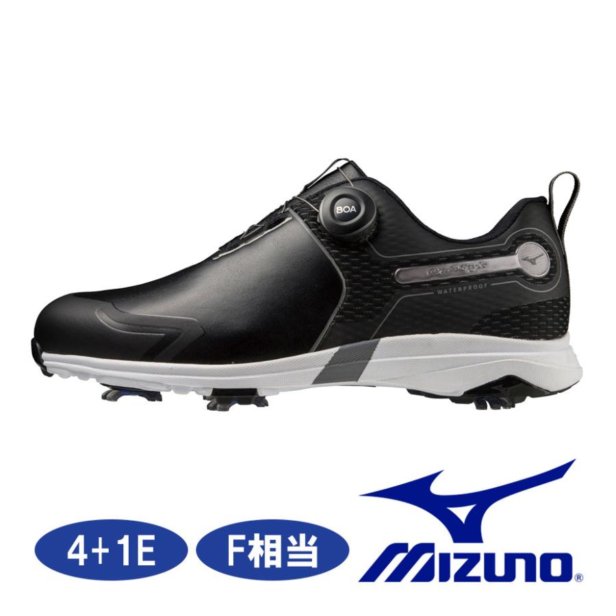 MIZUNO ミズノ ワイドスタイル SL ボア ブラック 51GQ2240 メンズ 4+1E 