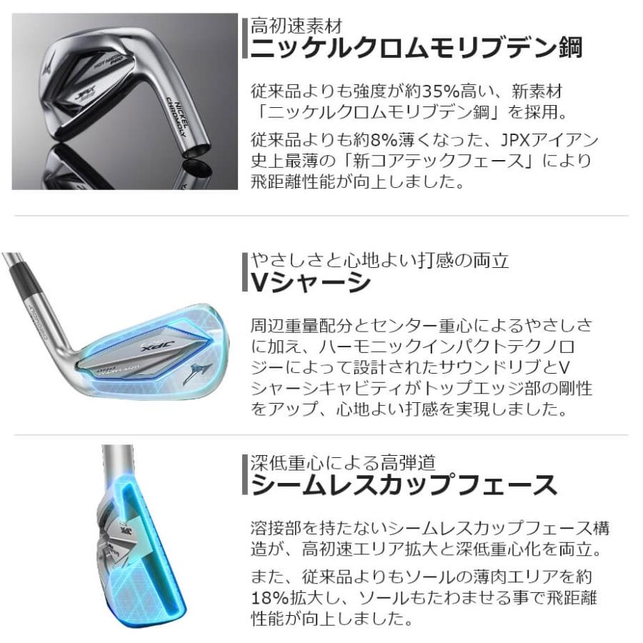 MIZUNO ミズノ JPX 923 HOT METAL PRO アイアン 6本セット(5-PW