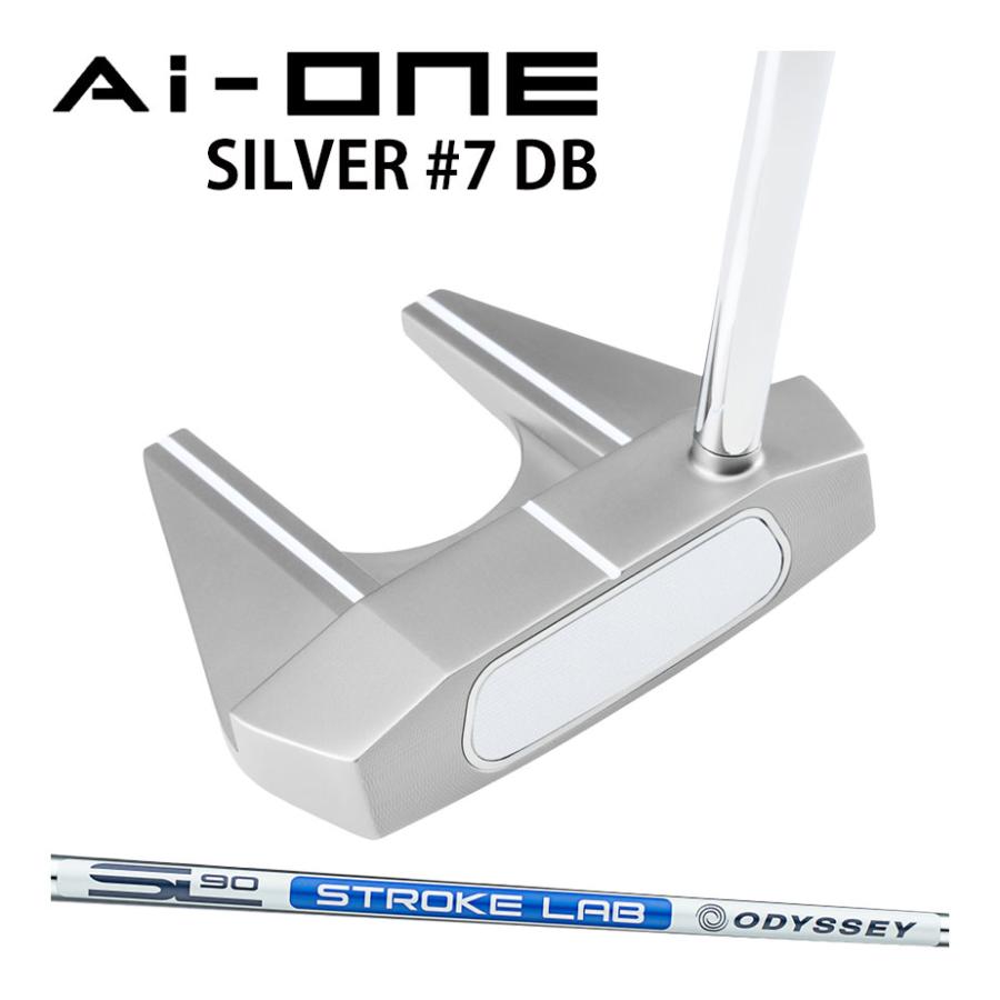 Ai-ONE シルバー 7DBパター　STROKE LAB 90 美品_値下げ ODYSSEY（キャロウェイゴルフ） 【即納可能】オデッセイ Ai-ONE SILVER