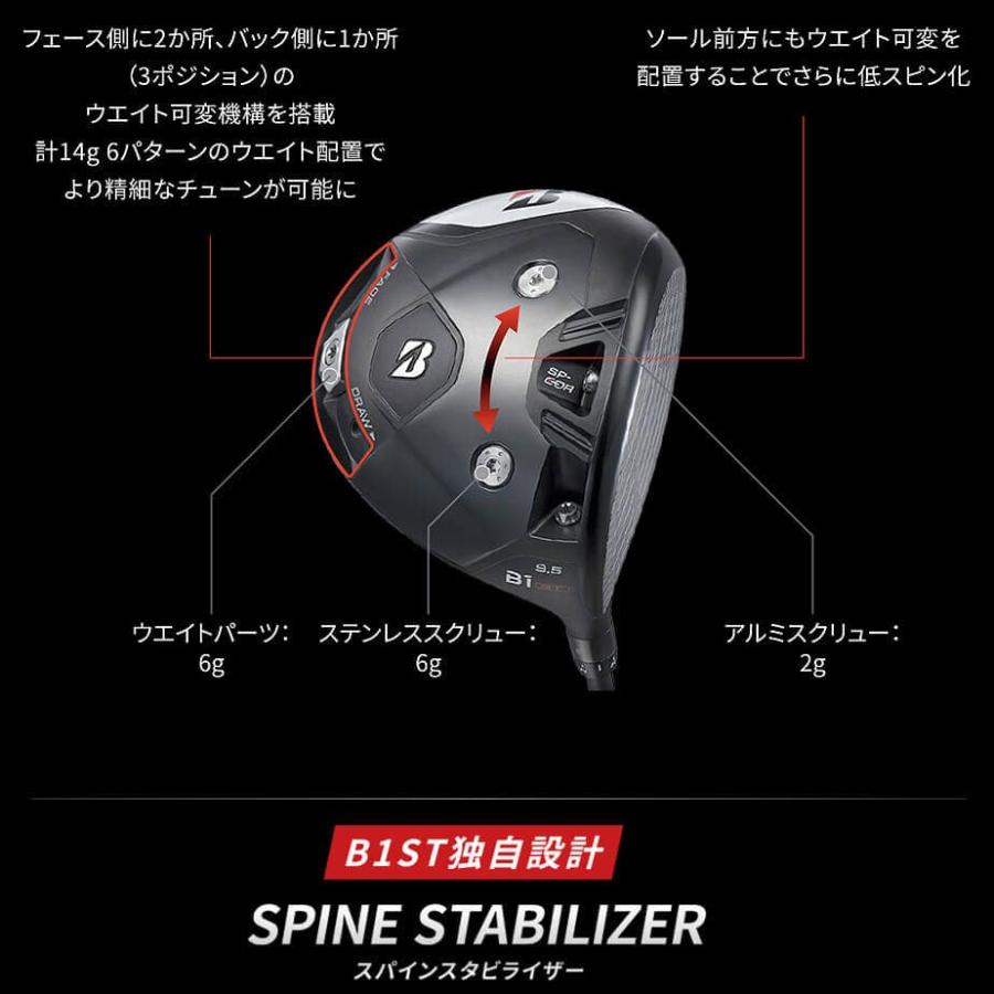 BRIDGESTONE GOLF ブリヂストン ゴルフ B1ST ドライバー メンズ 右用