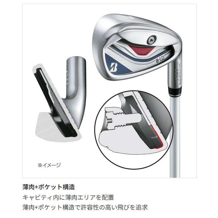 【レディース】ブリヂストンゴルフ B-LD アイアン 5本セット（#7〜PW,SW） SPEEDER NX BS40LDi シャフト カーボンシャフト 2024年モデル BRIDGESTONE GOLF アイアンセット BRIDGESTONE（ブリヂストン） ゴルフ B-LD レディース アイアン 5本