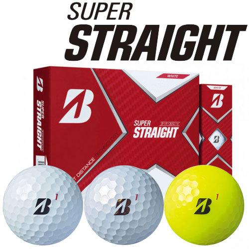 BRIDGESTONE（ブリヂストン） SUPER STRAIGHT 2021 ゴルフ ボール (12