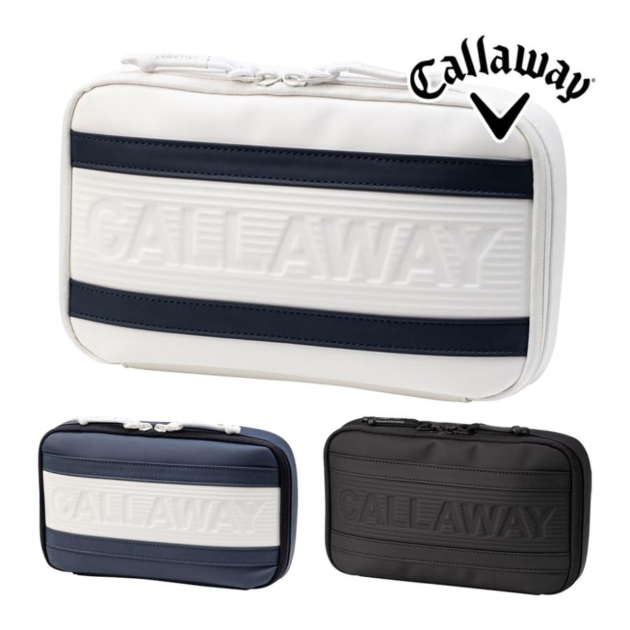 2色新入荷★ジーフォアゴルフポーチ Callaway キャロウェイ フォース Force ポーチ 24 JM メンズ