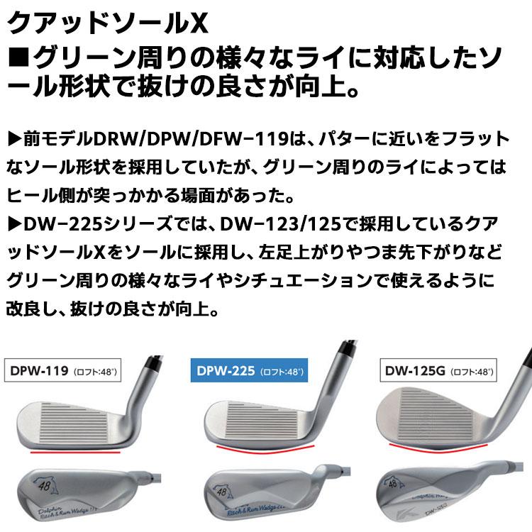 キャスコ ドルフィン ウェッジ DW-225 DRW-225 39° メンズ 右用 スチールシャフト DOLPHIN RUNNING WEDGE 2025 アプローチ ランニングアプローチ 軟鉄 チッパー Dolphin Wedge キャスコ ドルフィン ウェッジ DW-225 DRW-225 39