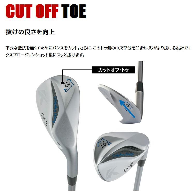 キャスコ ドルフィン ウェッジ DW-123 クロムメッキ 右用 N.S.PRO 950GH neo スチールシャフト Kasco DOLPHIN WEDGE 2023 ストレートネック｜exgolf｜08