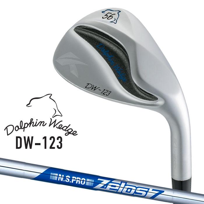 キャスコ ドルフィン ウェッジ DW-123 クロムメッキ メンズ 右用 ZELOS 7 スチールシャフト ストレートネック Kasco DOLPHIN WEDGE 2023 キャスコ ドルフィン ウェッジ DW-123 クロムメッキ メンズ 右用 ZELOS