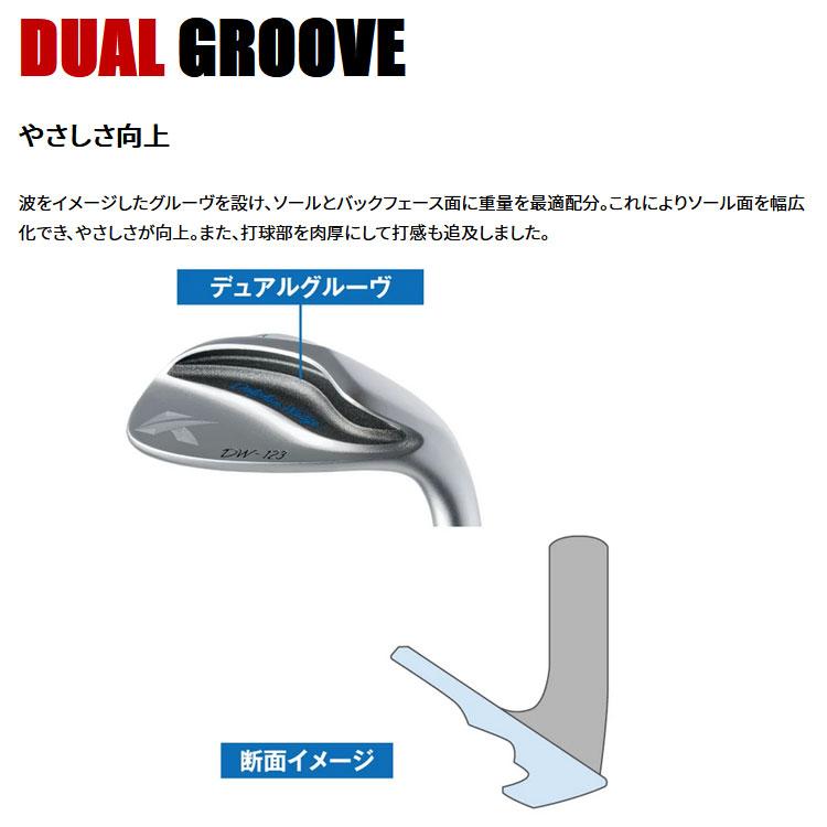 キャスコ ドルフィン レディース DW-123 クロムメッキ 右用 N.S.PRO ZELOS 7 スチールシャフト Kasco DOLPHIN WEDGE 2023 ストレートネック｜exgolf｜09