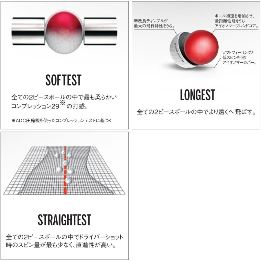 ウィルソン DX2 SOFT ゴルフ ボール (12球) ホワイト WILSON | Wilson Staff | 02