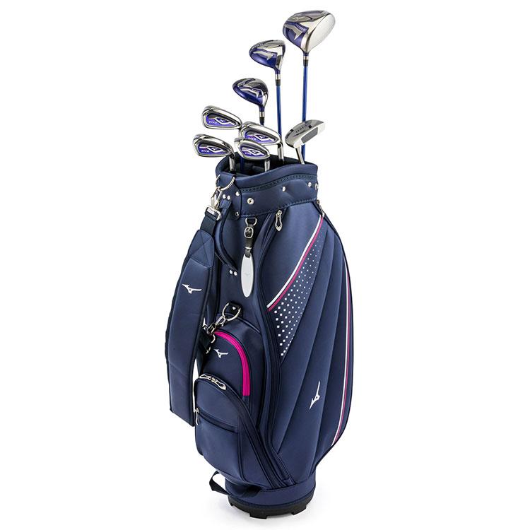 【現行】ミズノ エフィル8 レディース クラブセット 8本 初心者 女性 L MIZUNO ミズノ エフィル8 レディース クラブ 8本セット+キャディバッグ