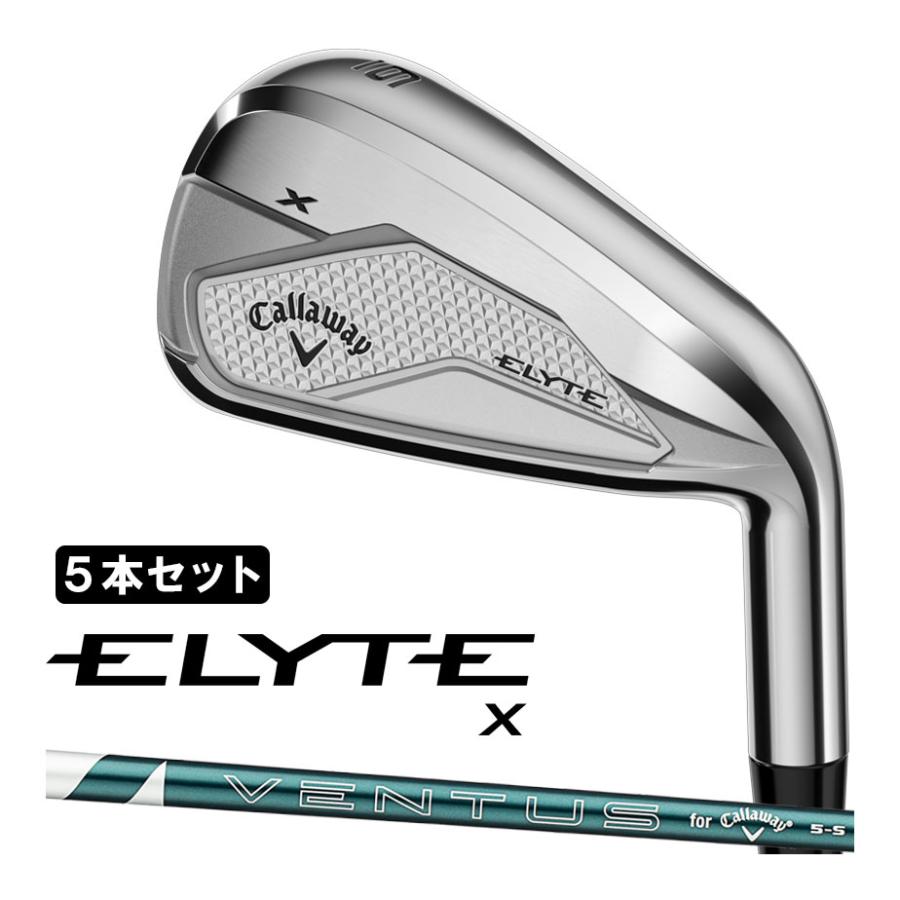 Callaway（キャロウェイ） エリート エックス アイアン 5本セット(#6-9
