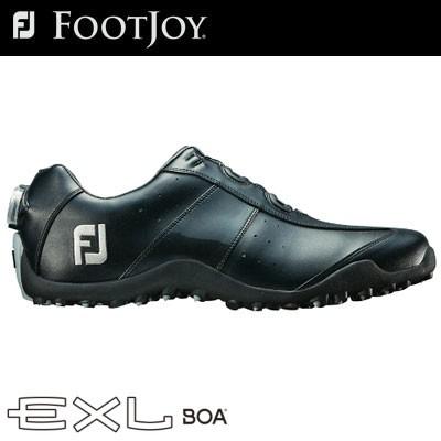 フットジョイ　EXL　ゴルフシューズ 26cm ブラック　BOA 45184J FootJoy（フットジョイ） EXL スパイクレス Boa 2018 メンズ ゴルフ