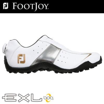 FOOTJOY(フットジョイ) EXL スパイクレス Boa メンズ ゴルフ シューズ 45337 (W) = : fj-45337 : EX  GOLF Yahoo!ショッピング店 - 通販 - Yahoo!ショッピング