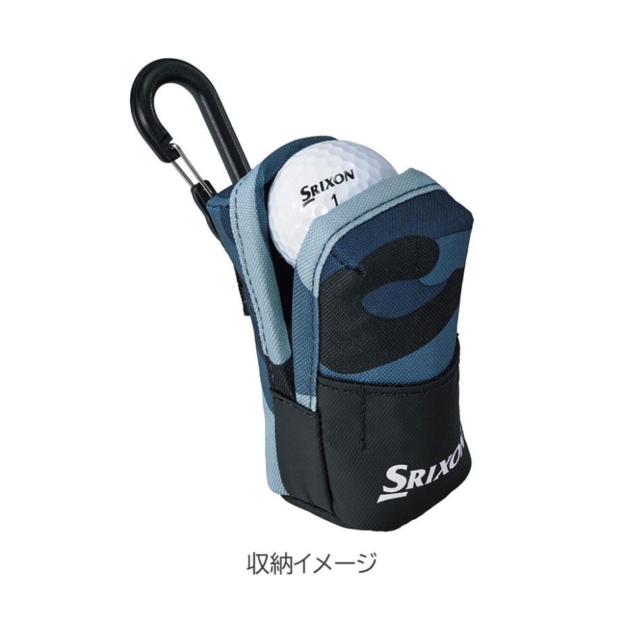 SRIXON ダンロップ スリクソン ボールポーチ メンズ GGF-B2514 ボール