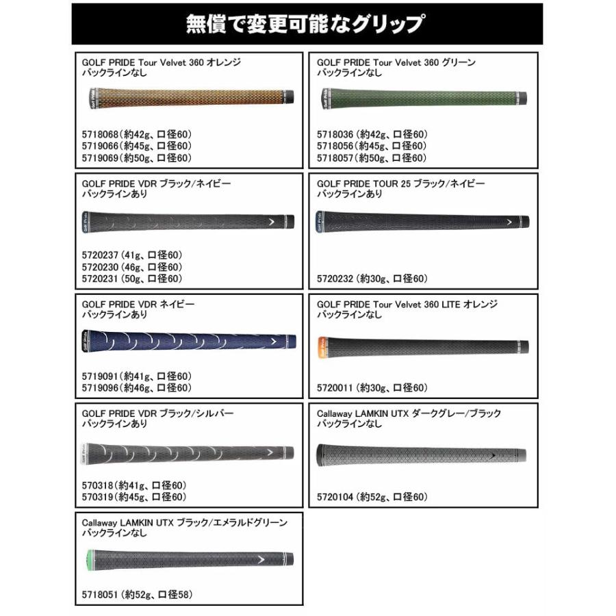 【メーカーカスタム】キャロウェイ JAWS FORGED 2023 ウェッジ チャコールブラック 右用 MCI FUJIKURA for CW カーボンシャフト [ジョーズ フォージド]｜exgolf｜07