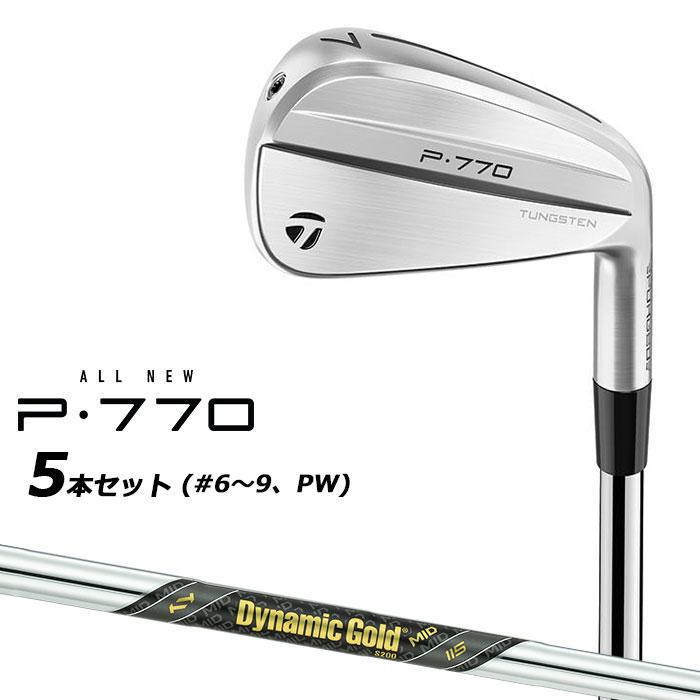TaylorMade（テーラーメイド） P770 2024 アイアン 5本セット(#6-PW