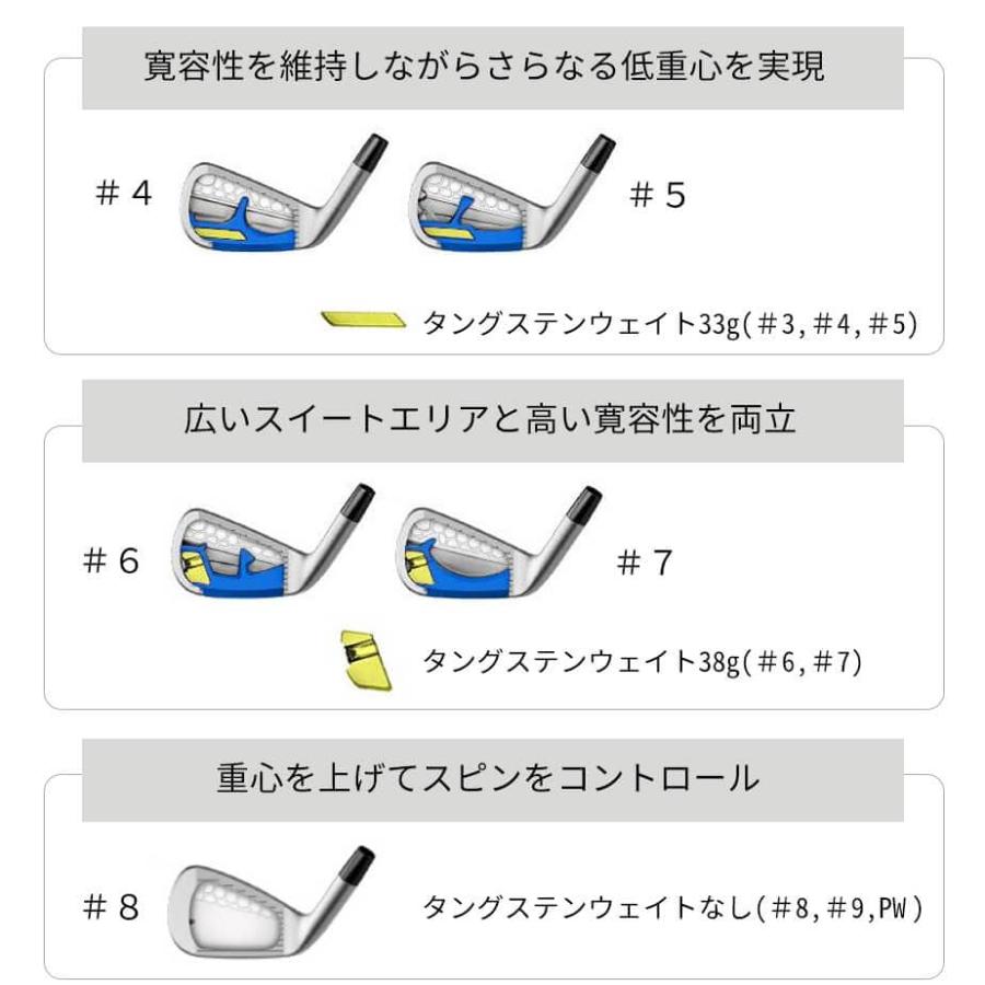 TaylorMade（テーラーメイド） P790 アイアン 単品(#4, #5) メンズ 右
