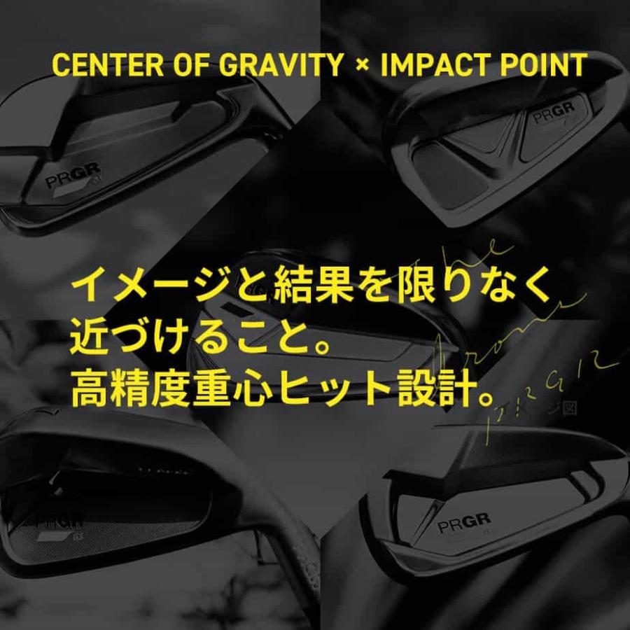 PRGR（プロギア） 05 アイアン 5本セット(#7、#8、#9、P、A) メンズ 右
