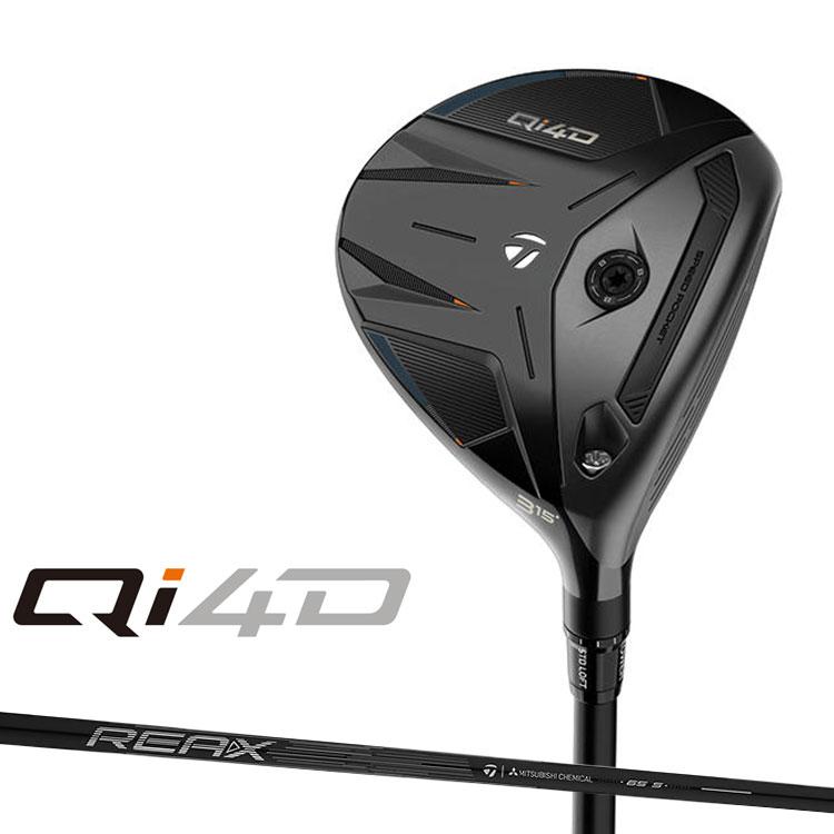 TaylorMade（テーラーメイド） Qi4D フェアウェイウッド 右用 REAX 65
