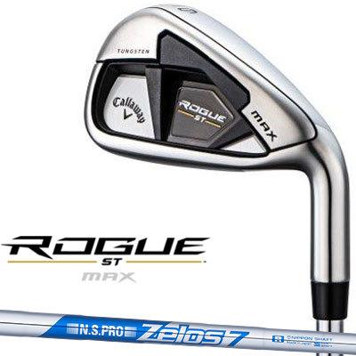 キャロウェイ ROGUE ST MAX アイアン5本セット(#6-9,PW) N.S.PRO 