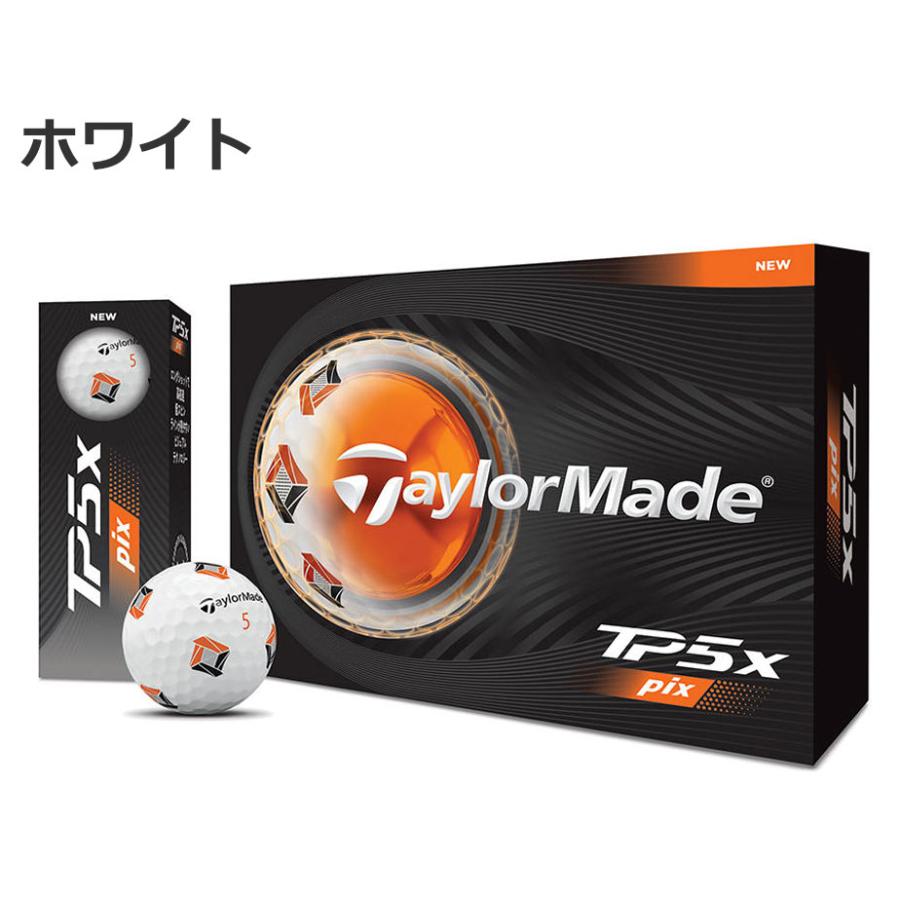 【新品】テーラーメイド taylormade TP5x pix Darts TaylorMade（テーラーメイド） TP5 Pix / TP5x Pix 2026 ゴルフボール