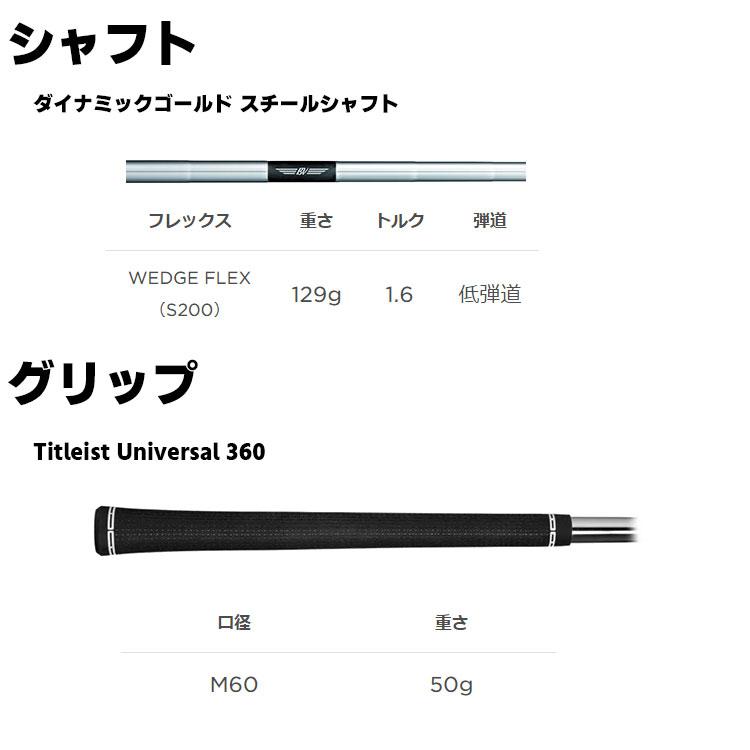 Titleist（タイトリスト） VOKEY DESIGN SM10 ウェッジ ツアークローム