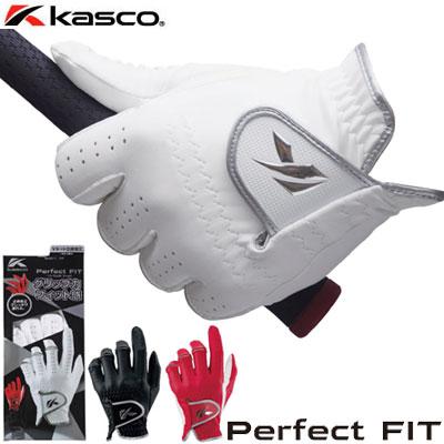 Kasco(キャスコ) パーフェクトフィット メンズ ゴルフ グローブ (左手用) SR-2017 [ホワイト] | kasco