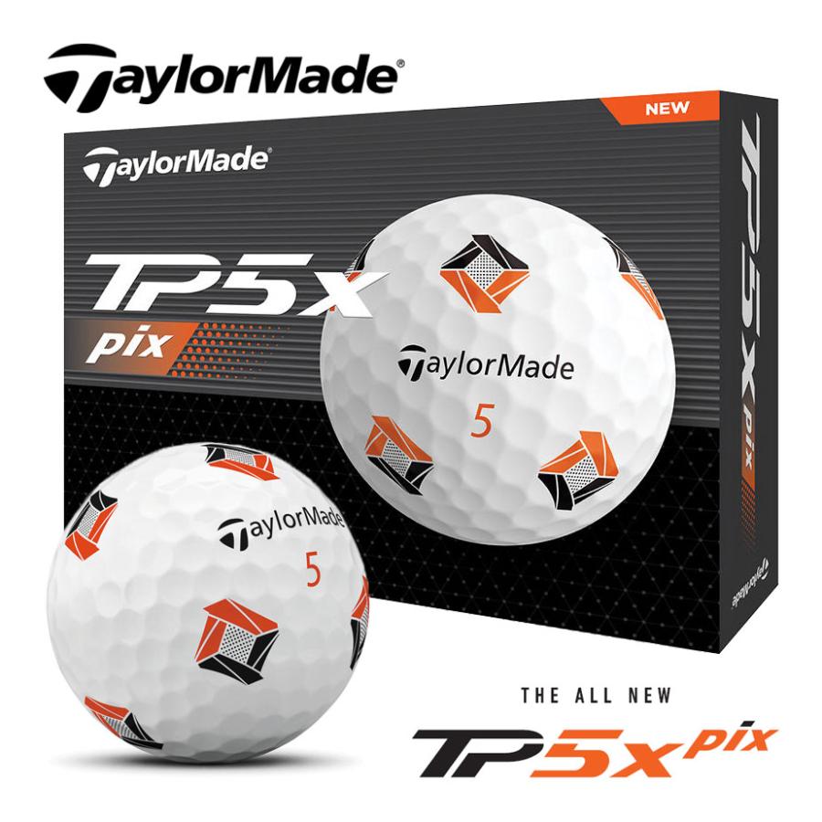 ⑬TaylorMade テーラーメイドTP5X 24個　2024年モデル TaylorMade（テーラーメイド） 【即納可能】テーラーメイド 2024 TP5x