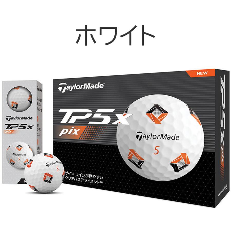 TaylorMade（テーラーメイド） 2024 TP5x Pix ゴルフ ボール 3ダース