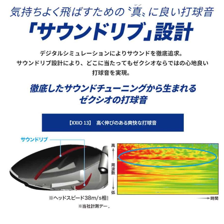 ダンロップ ゼクシオ 13 ドライバー 右用 ゼクシオ MP1300 カーボンシャフト レッド ゴルフ 2024年モデル DUNLOP XXIO 13｜exgolf｜10