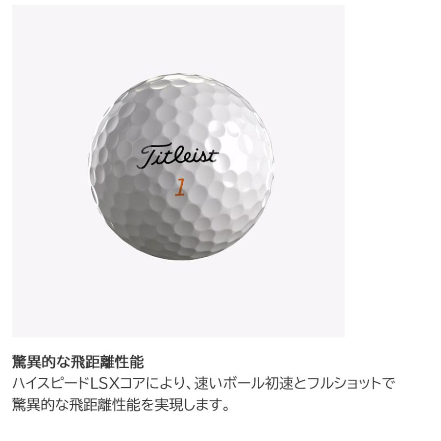 日本全国送料無料 タイトリスト 2024 VELOCITY ゴルフ ボール 1ダース(12球) ベロシティ Titleist｜exgolf｜09