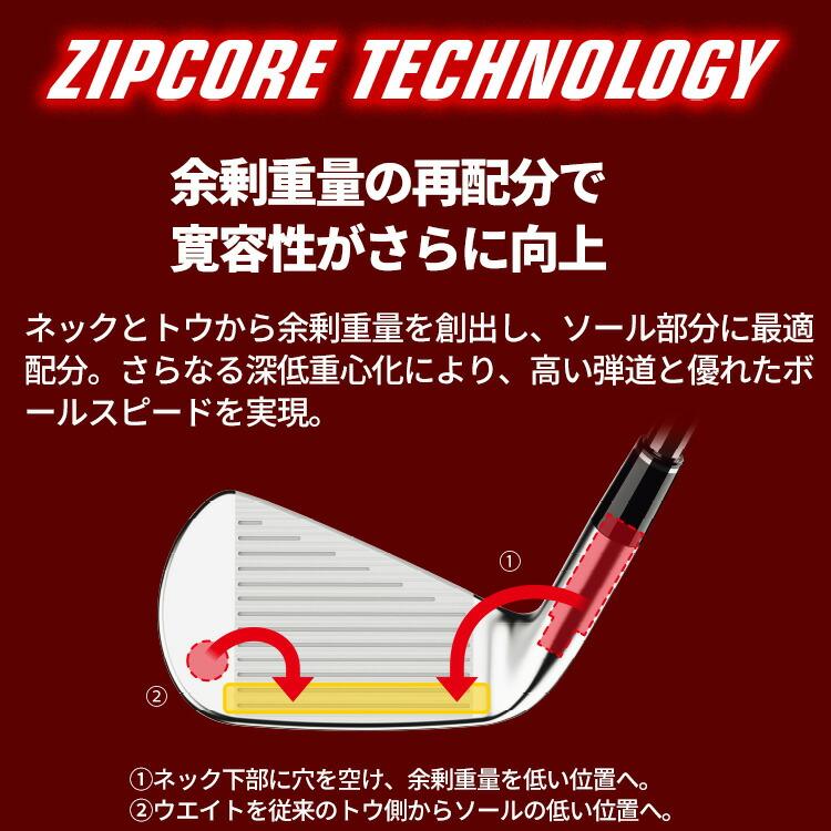 SRIXON ダンロップ スリクソン ZXi4 アイアン 5本セット(#6〜#9、PW
