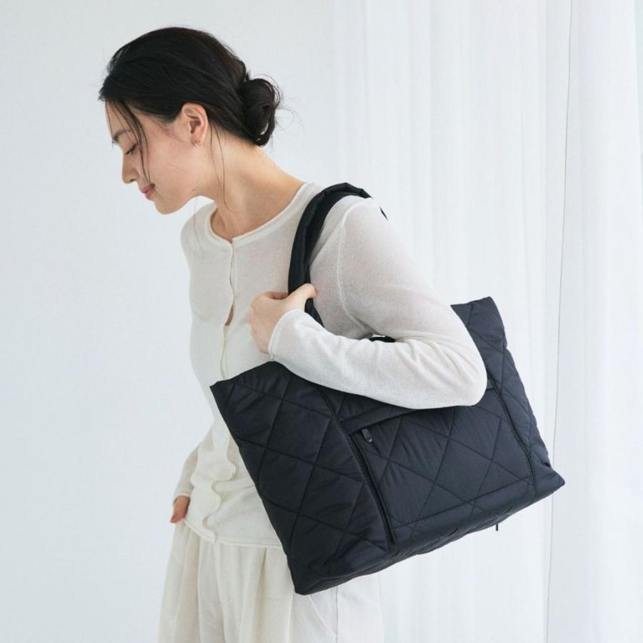 THEATHEA 新作3WAYトートバッグ 3点セット ブラック THEATHEA（ティアティア） 出産祝い AMELIE 3WAY キルティングマザーズ