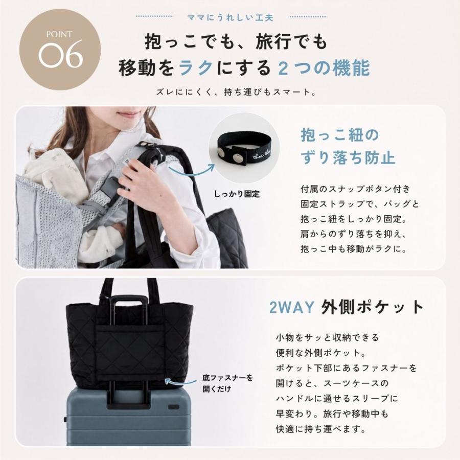 THEATHEA（ティアティア） 出産祝い AMELIE 3WAY キルティングマザーズ