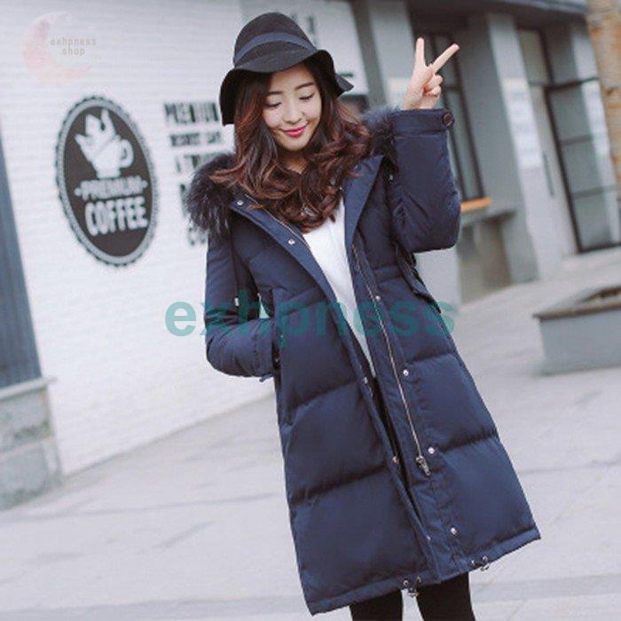 ダウンコート レディース ダウンコート Aライン ダウンコート 軽い ダウンジャケット 上品 エクハピ コート アウター ダウンコート ラクーンファー Cn1026 Fcct290 レディース 大きいサイズ お得に通販の