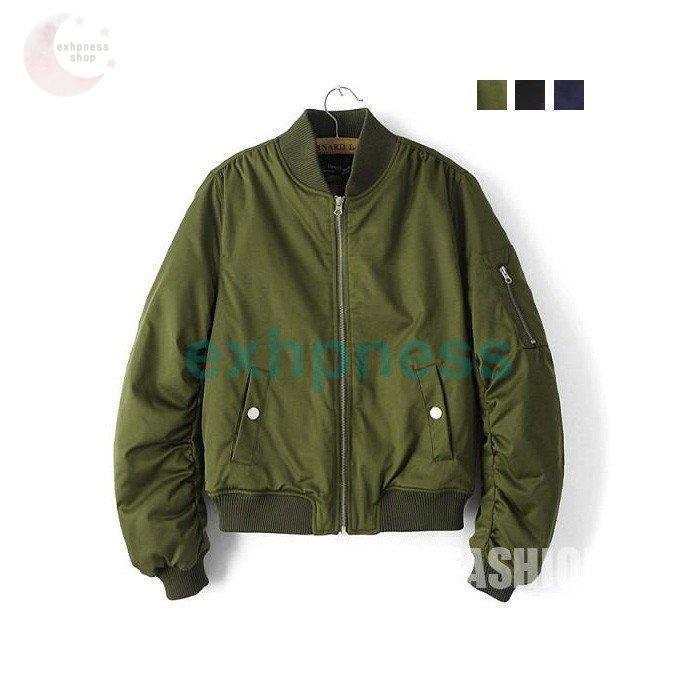 ブルゾン レディース ブルゾン 春 ブルゾン ジャケット ブルゾン Ma 1 コート レディース 春アウター ブラック Cn1026 Fcct7 エクハピ 通販 Yahoo ショッピング