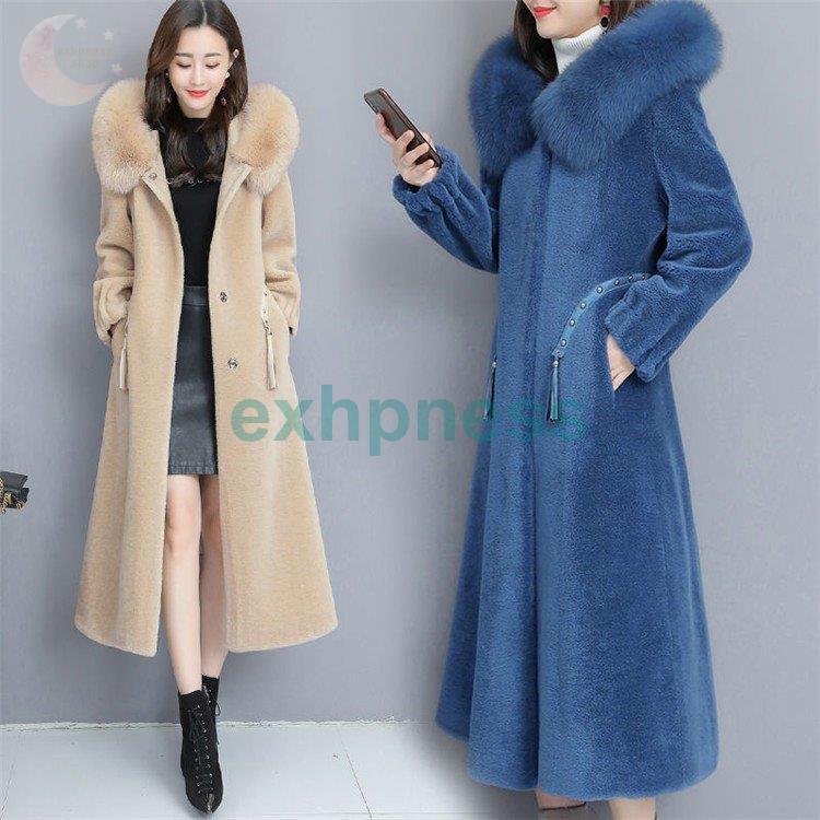 日本に 冬コート ムートンコート レディース ファーコート ロング丈 40代 30代 ファー付き 防寒 Ol 通勤 母親 上品 お洒落 着痩せ アウター ロングコート ファーコート 毛皮コート 冬 秋 ロング丈 レディース ムートンコート カーディガン ボレロ Sergiopizarro Com Co