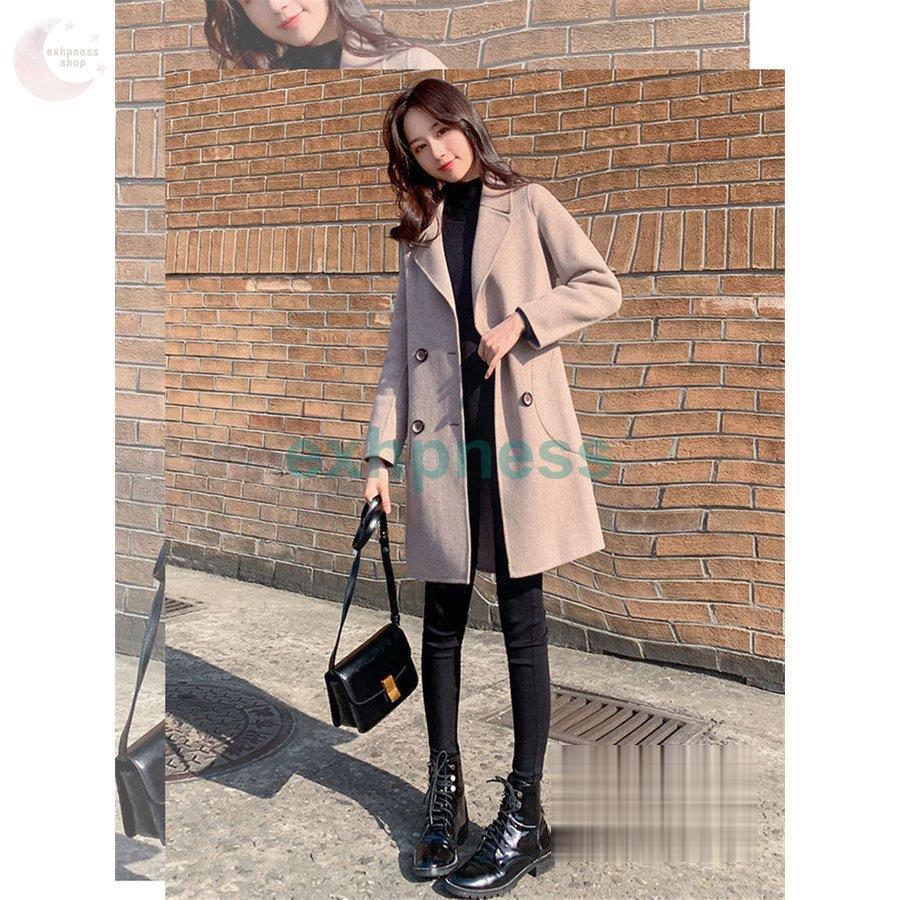 素晴らしい品質 コート 新品 Ol 着痩せ おしゃれ 大きいサイズ カジュアル 韓国風 きれいめ ロングコート チェスターコート モッズコート アウター 厚手 冬 秋 40代 レディース モッズ ミリタリーコート サイズ L