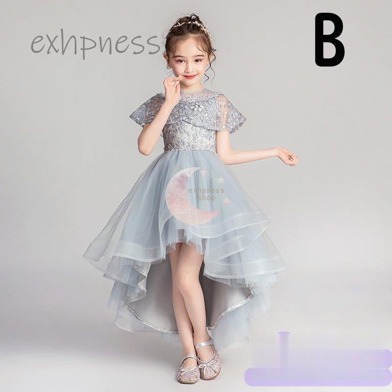 キッズドレス ワンピース お姫様 ドレス ファスナー フィッシュテール フォーマル フラワーガール ベールガール リングガール 女の子 子供ドレス 結婚式 誕生日 スーパーセール期間限定 子供ドレス